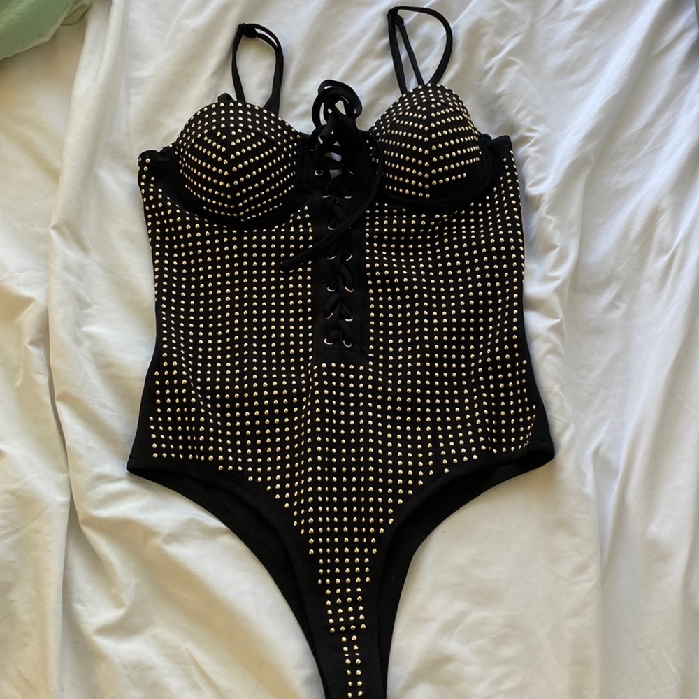 Studded Bodysuit